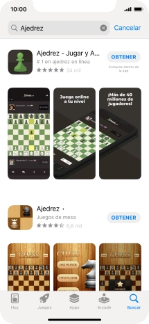 Pulsa la app deseada.