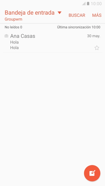 Pulsa la tecla de inicio para terminar y regresar a la pantalla de inicio.