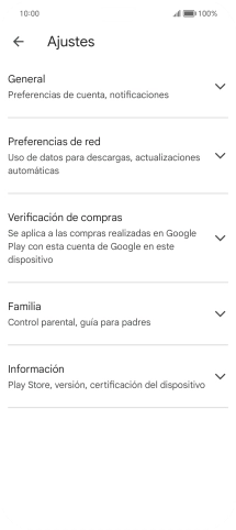 Pulsa Preferencias de red.