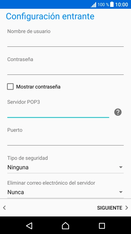 Pulsa en el campo bajo 