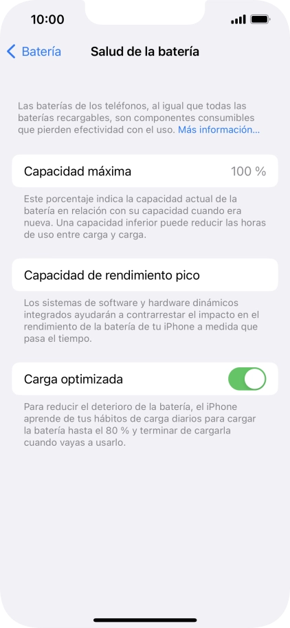 Pulsa el indicador junto a 