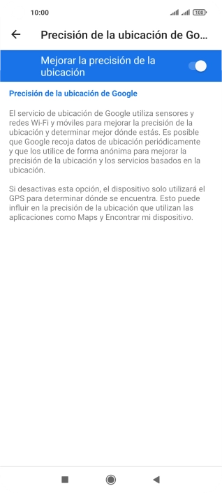 Si pulsas el indicador junto a 