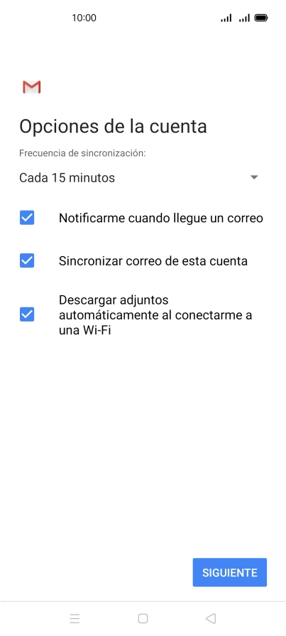 Pulsa la lista desplegable bajo 