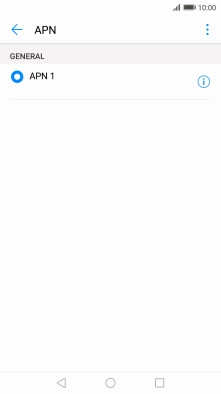 Pulsa el icono de menú.