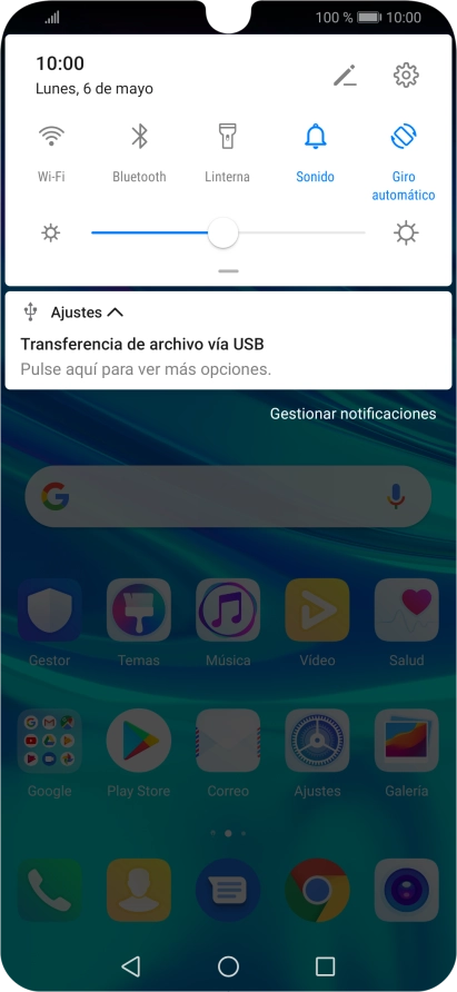 Pulsa Pulse aquí para ver más opciones..