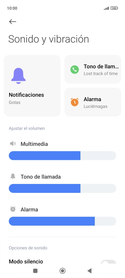 Pulsa la tecla de inicio para terminar y regresar a la pantalla de inicio.