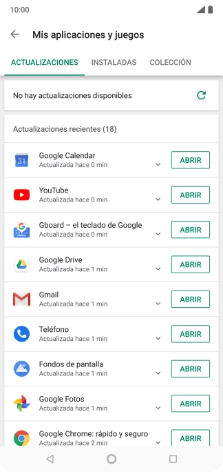 Pulsa INSTALADAS.