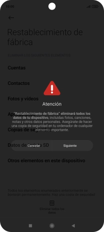 Pulsa Siguiente.