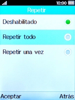Selecciona el ajuste deseado.