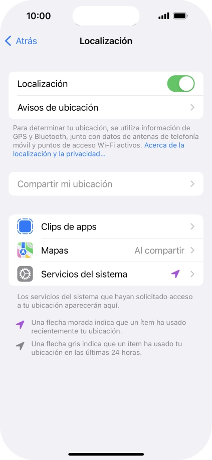Pulsa la app deseada.