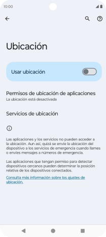 Pulsa el indicador junto a 