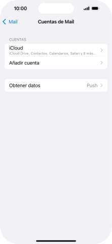 Pulsa Añadir cuenta.