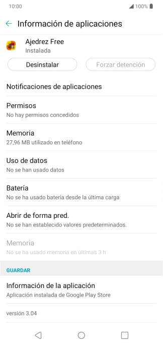 Pulsa Notificaciones de aplicaciones.