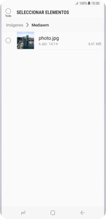 Pulsa el archivo deseado.