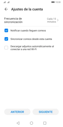 Pulsa Frecuencia de sincronización.