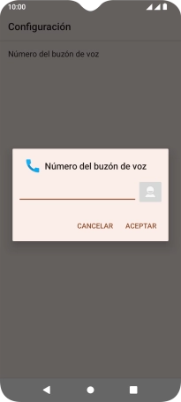 Introduce 22177 y pulsa ACEPTAR.