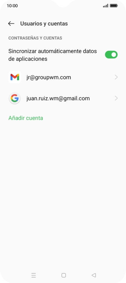 Pulsa la tecla de inicio para terminar y regresar a la pantalla de inicio.