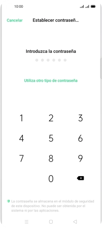 Pulsa Utiliza otro tipo de contraseña.