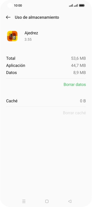 Pulsa la tecla de inicio para terminar y regresar a la pantalla de inicio.