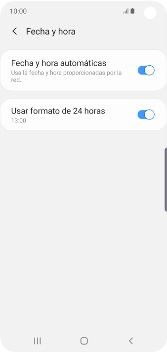 Pulsa la tecla de inicio para terminar y regresar a la pantalla de inicio.