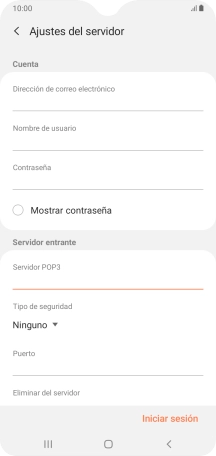 Pulsa la lista desplegable bajo 