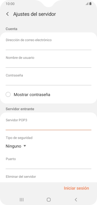 Pulsa la lista desplegable bajo 