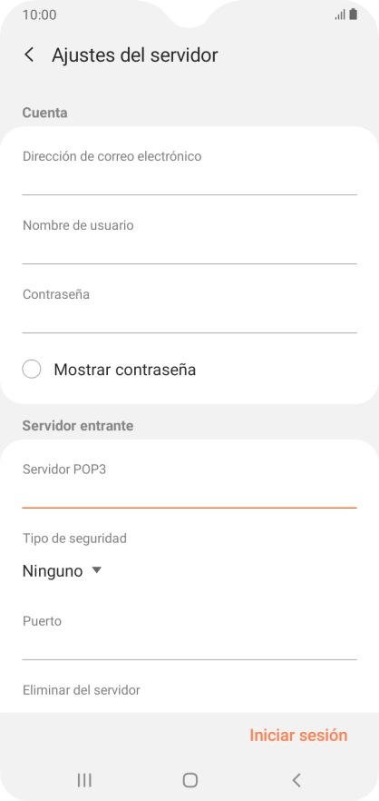 Pulsa la lista desplegable bajo 