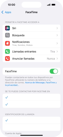 Pulsa el indicador junto a 
