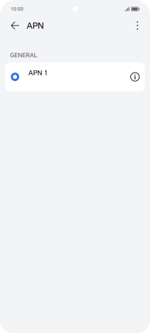 Pulsa el icono de menú.