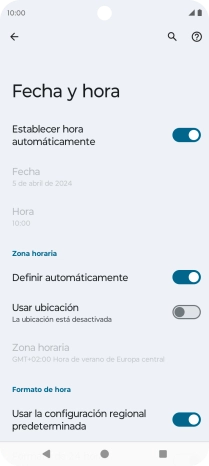 Pulsa la tecla de inicio para terminar y regresar a la pantalla de inicio.