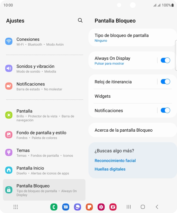 Pulsa la tecla de inicio para terminar y regresar a la pantalla de inicio.