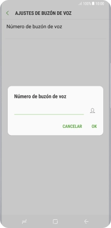 Introduce 22177 y pulsa OK.