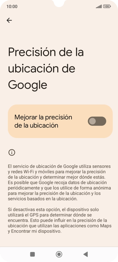 Si pulsas el indicador junto a 