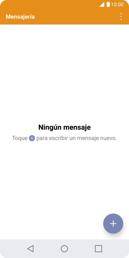 Pulsa el icono de nuevo mensaje.