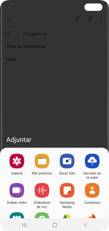 Pulsa Mis archivos y desplázate a la carpeta deseada.