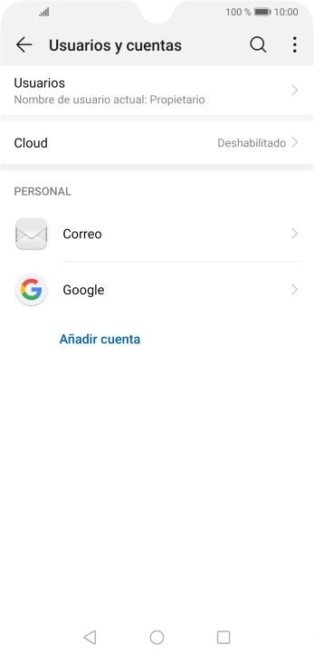 Pulsa la tecla de inicio para terminar y regresar a la pantalla de inicio.