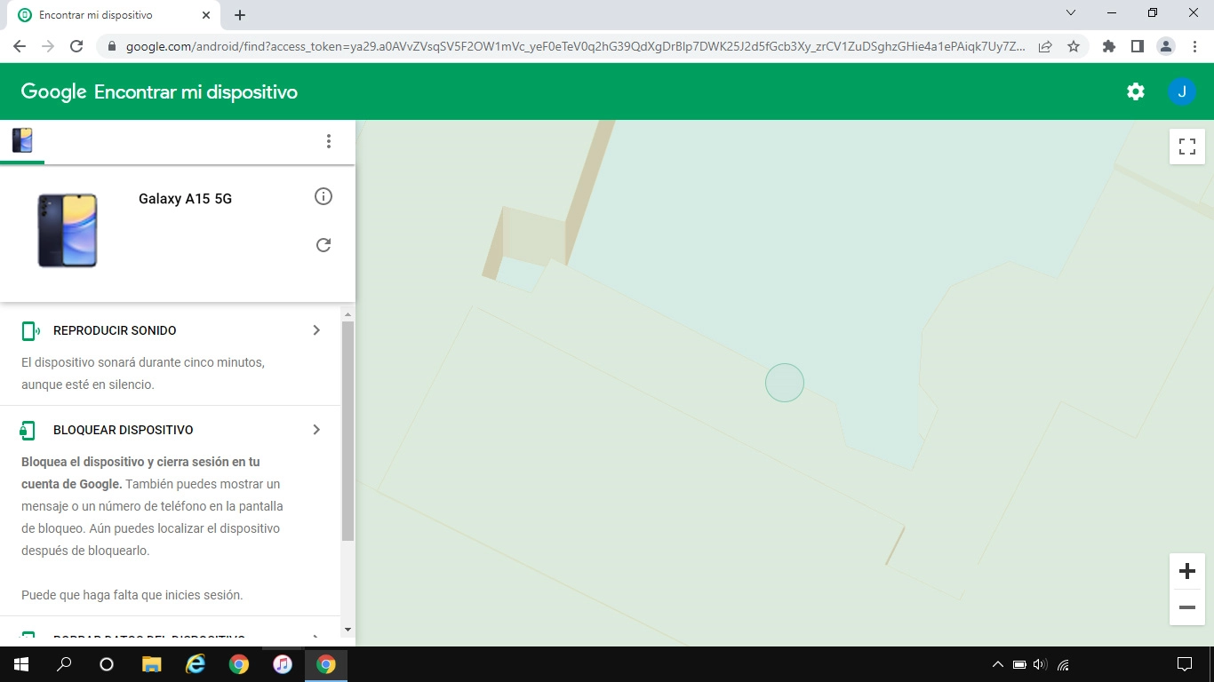 Haz clic en el dispositivo deseado.