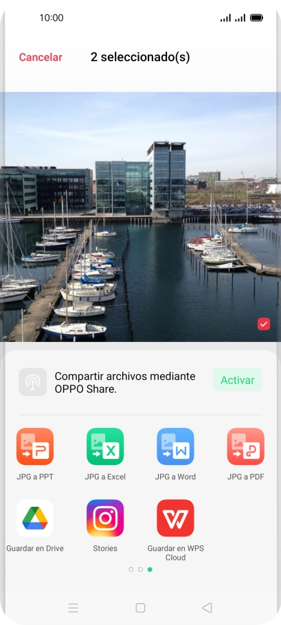 Pulsa Guardar en Drive.