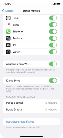 Pulsa el indicador junto a 