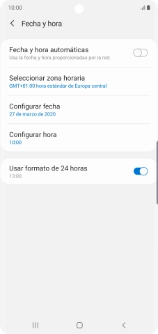Pulsa el indicador junto a 