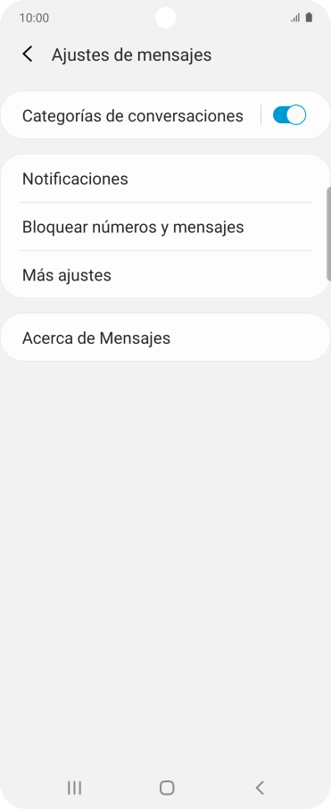 Pulsa Más ajustes.