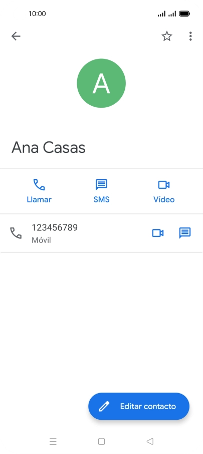 Pulsa la tecla de inicio para terminar y regresar a la pantalla de inicio.