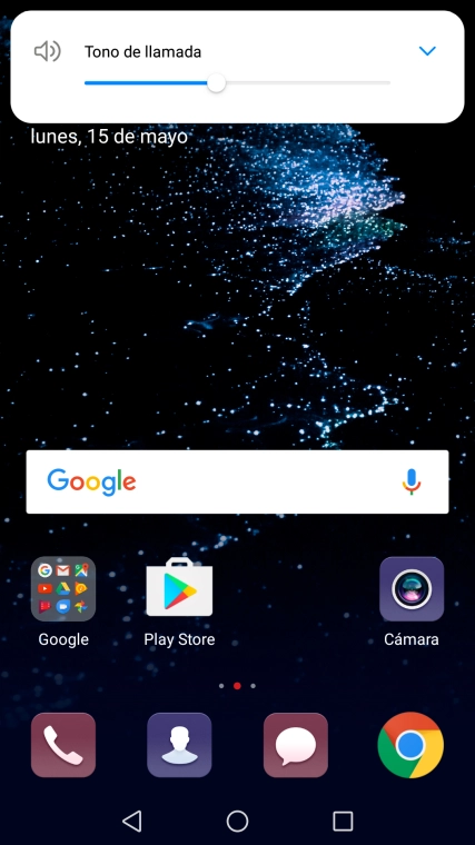 Pulsa el icono de modo de sonido las veces que sean necesarias para activar o desactivar el modo silencioso.