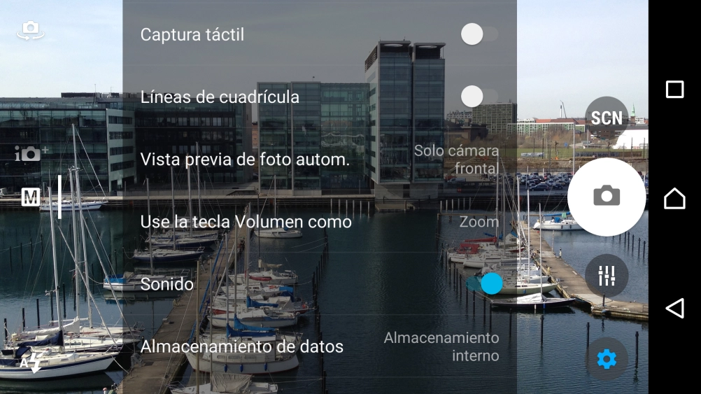 Pulsa Almacenamiento de datos.