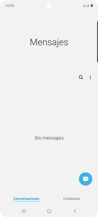 Pulsa el icono de menú.