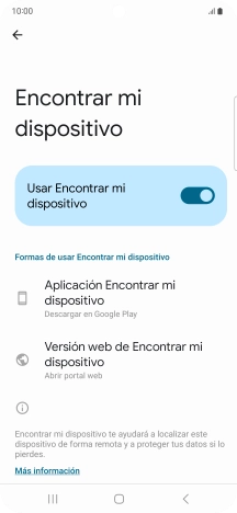Pulsa la tecla de inicio para terminar y regresar a la pantalla de inicio.