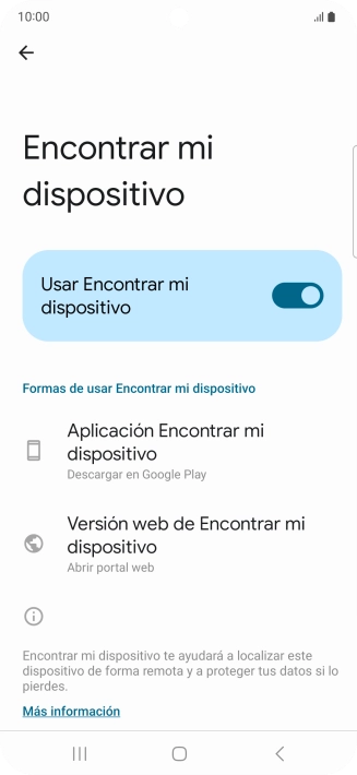 Pulsa la tecla de inicio para terminar y regresar a la pantalla de inicio.