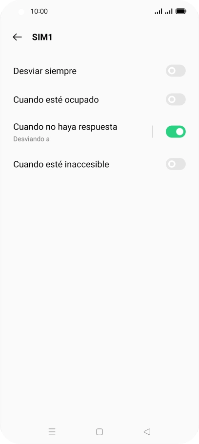 Pulsa la tecla de inicio para terminar y regresar a la pantalla de inicio.