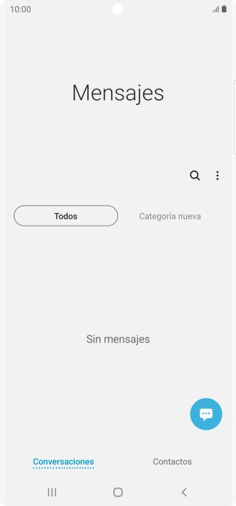 Pulsa el icono de menú.