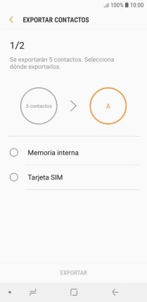 Pulsa Tarjeta SIM.